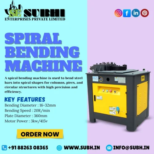 spiral bending machine