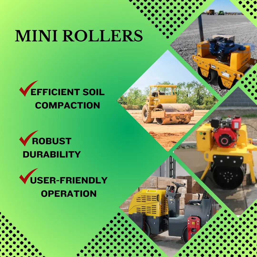 MINI ROLLER COMPACTORS