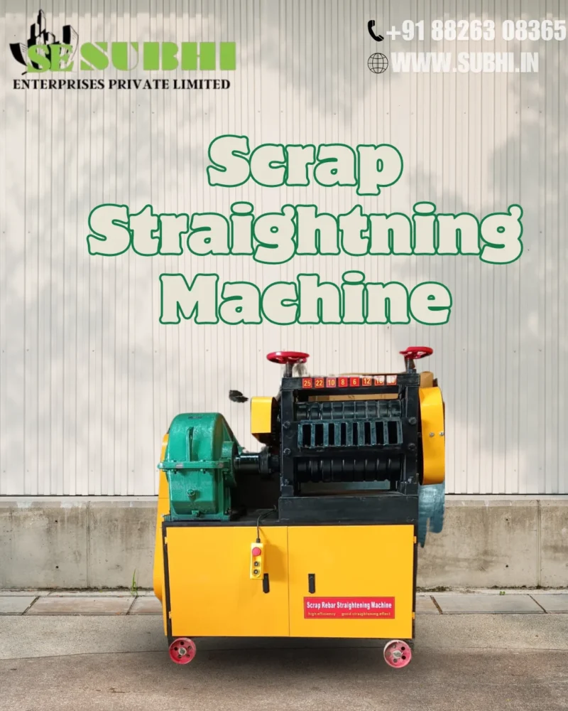 strap straightening machine