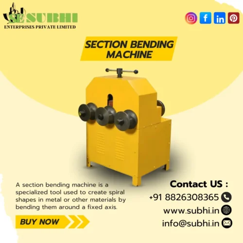 section bending machine