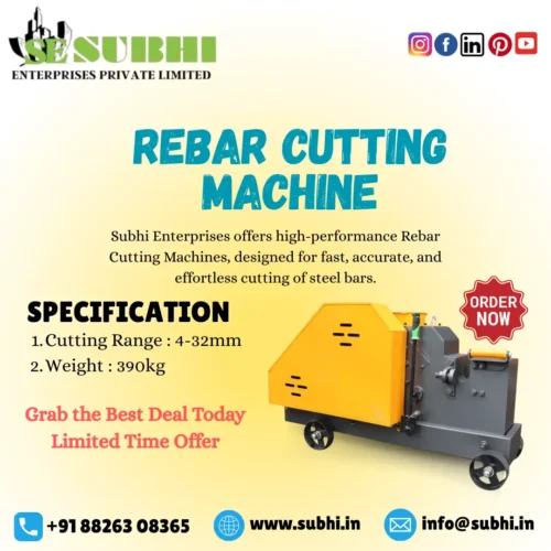 rebar cutting machine