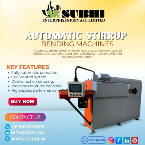 Automatic stirrup bending machine