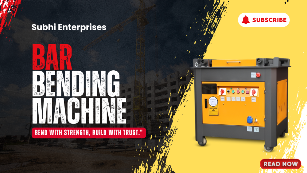 rebar bending machine