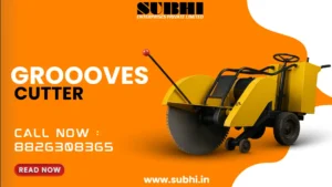 Grooves cutter machine
