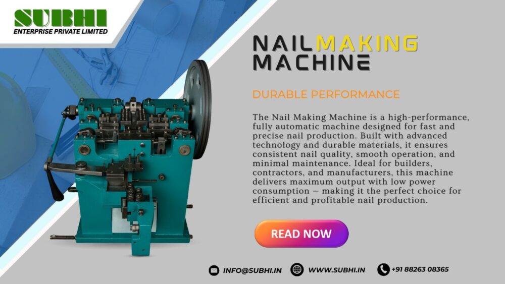 Nail Making Machine
