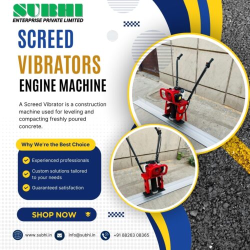 Screed Vibrators-Engine