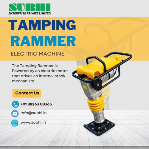 Tamping Rammer With Electric Motor
