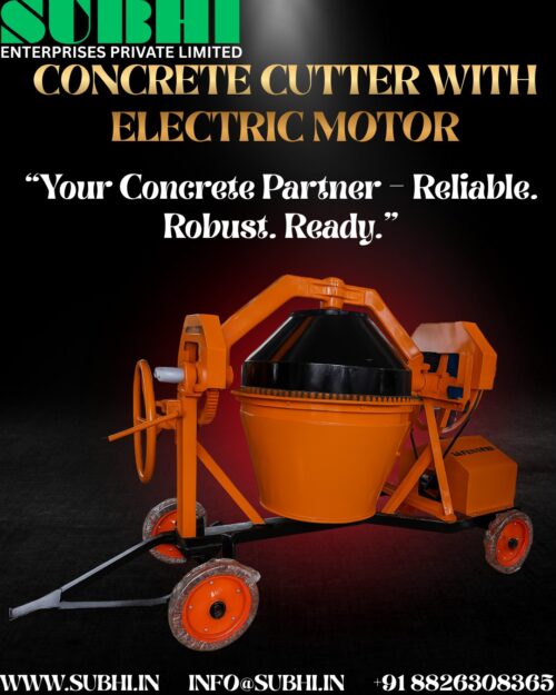Concrete cutter with electric