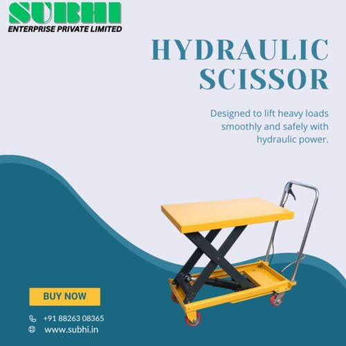 Hydraulic Hand Table Truck Single Scissors