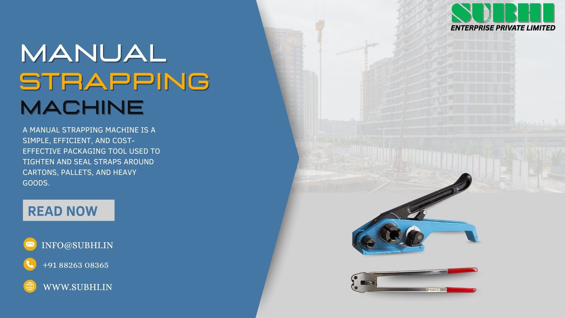 Manual Strapping Machine