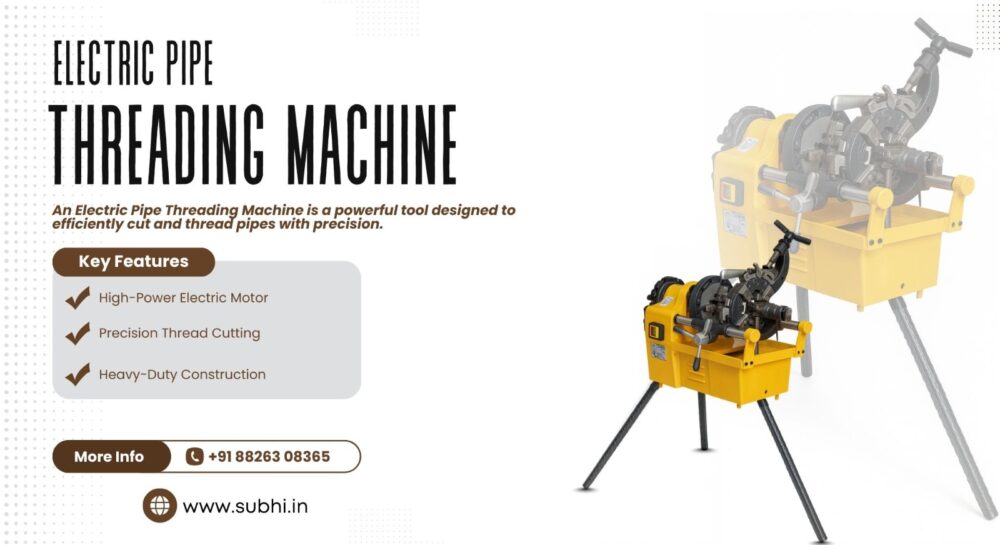 Electric Pipe Threading Machines