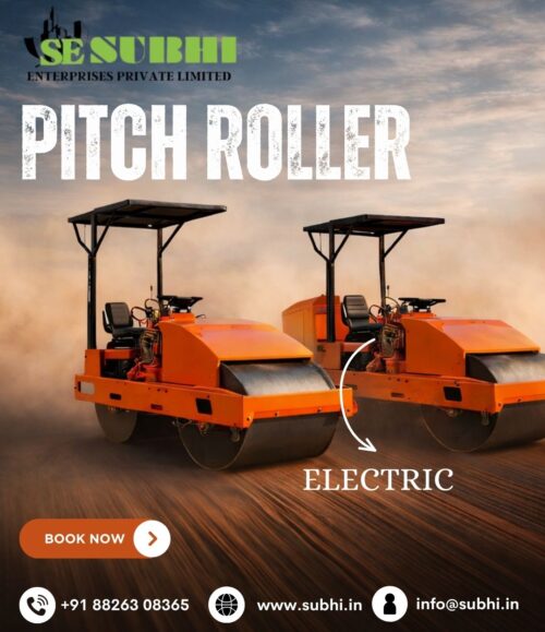 Electric Cricket Pitch Roller