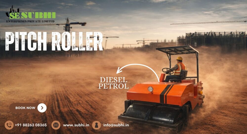 Diesel Cricket Pitch Roller