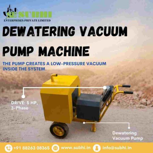 Dewatering Vacuum Pump