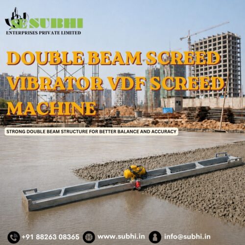 Double Beam Screed Vibrator VDF Screed