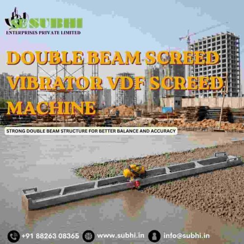 Double Beam Screed Vibrator VDF Screed