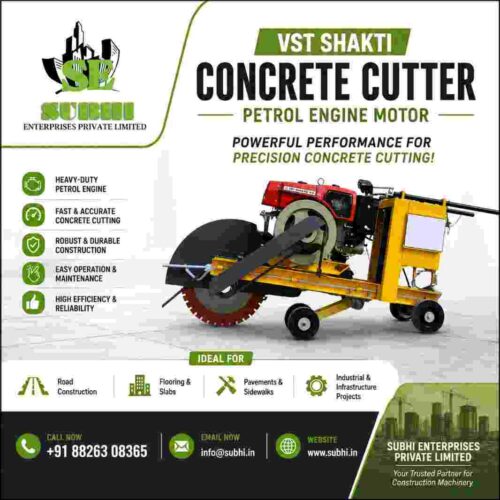 VST Shakti Concrete Cutter Petrol Engine Motor