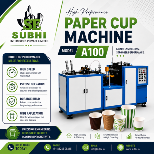 Paper Cup Machine (A100)