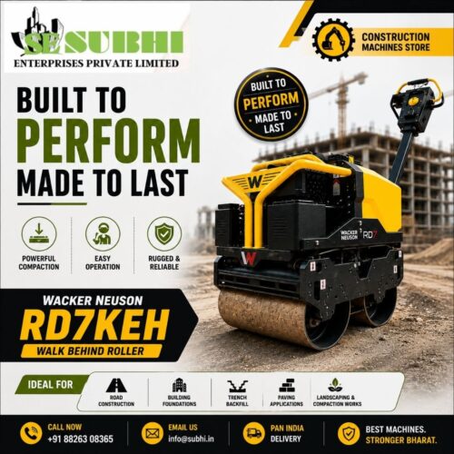 Wacker-Neuson RD7KEH Walk-Behind Roller