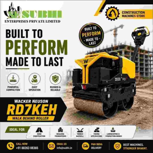 Wacker-Neuson RD7KEH Walk-Behind Roller