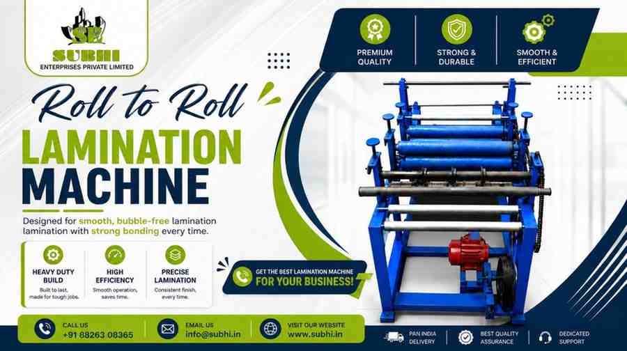 Roll to Roll Lamination Machine
