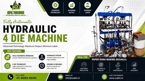 Fully Automatic Hydraulic 4 Die Machine