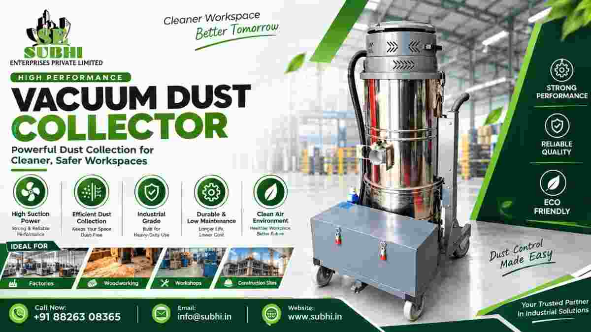 Vacuum Dust Collector Machine