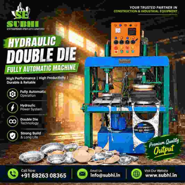 Hydraulic Double Die Fully Automatic Machine