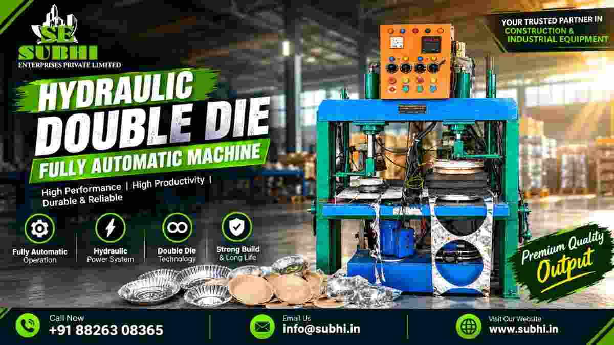 Hydraulic Double Die Fully Automatic Machine